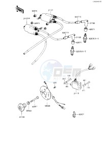 KZ 750 L [L3] drawing IGNITION