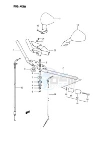 GSX1100 (E2) drawing HANDLE BAR (MODEL L M N P R)