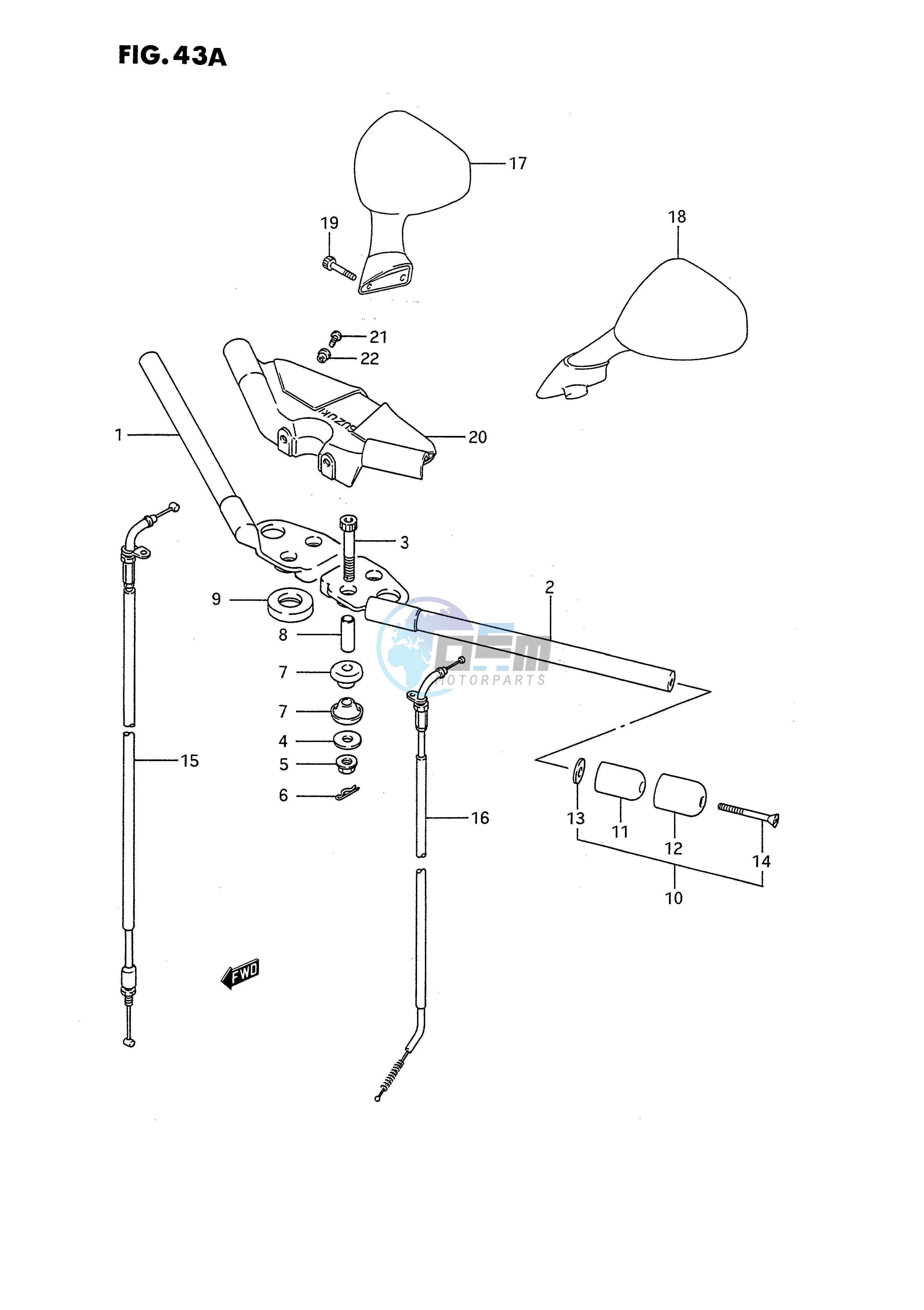 HANDLE BAR (MODEL L M N P R)