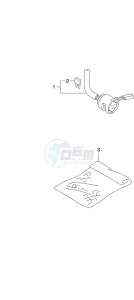 DF 20A drawing Remocon Cable Electric Start