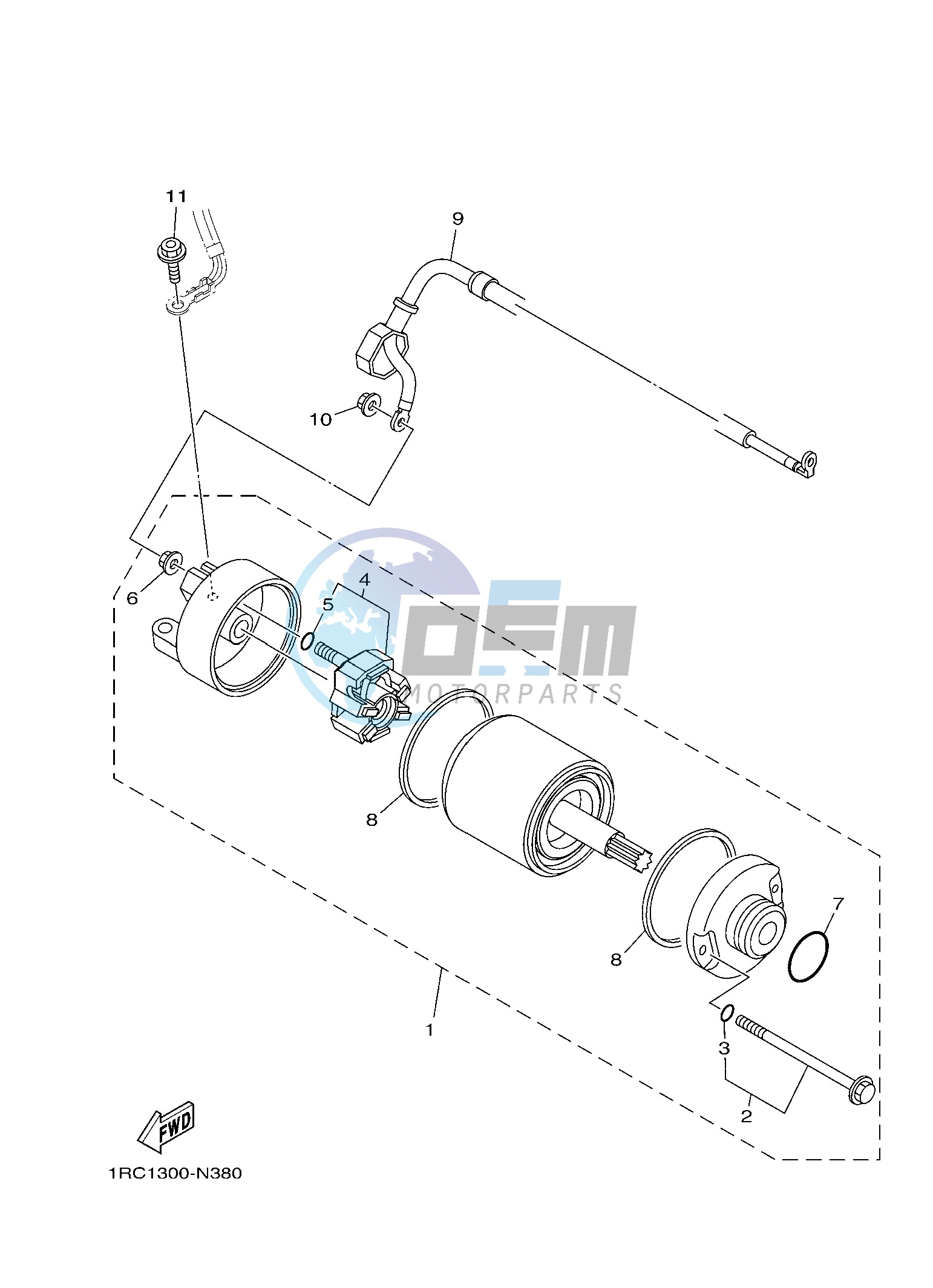 STARTING MOTOR