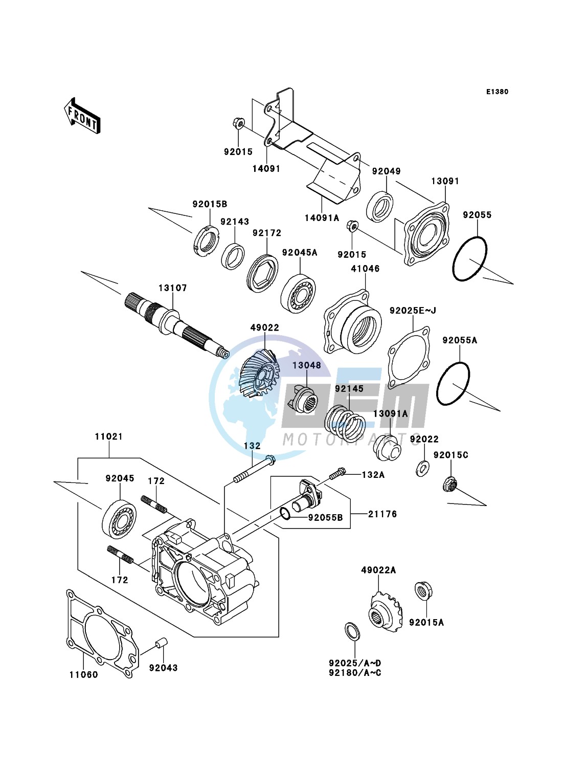 Bevel Gear Case