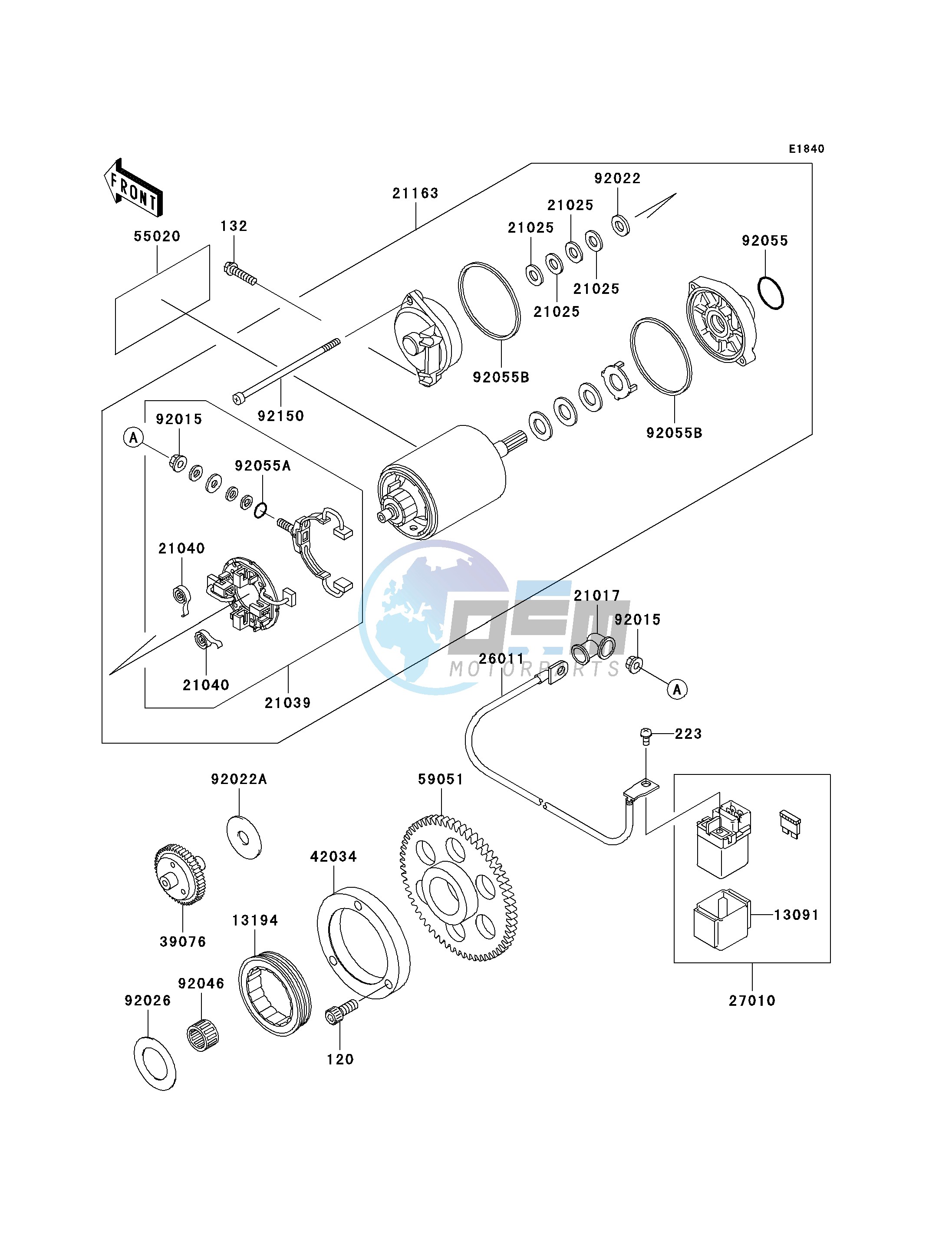 STARTER MOTOR