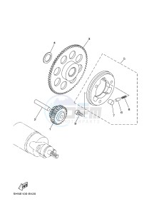 TT-R50E TT-R50 (2CJP) drawing STARTER