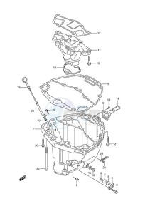 DF 250 drawing Oil Pan