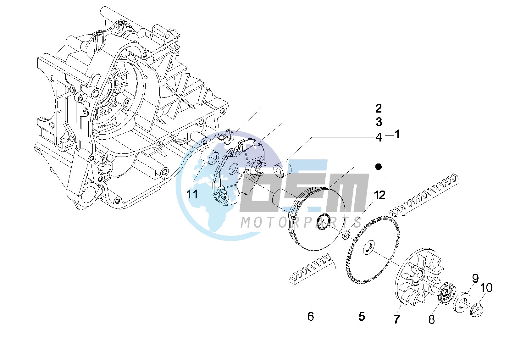 Driving pulley