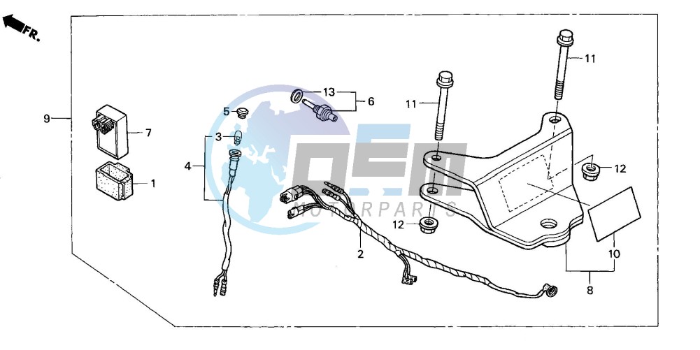 TRAILER HITCH SET (A/CM)