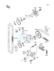 VN 1500 A [VULCAN 1500] (A10-A13) [VULCAN 1500] drawing WATER PUMP