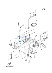 F225B drawing PROPELLER-HOUSING-AND-TRANSMISSION-2