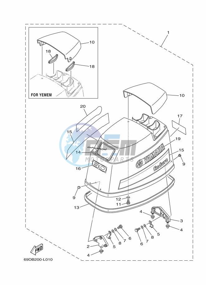 TOP-COWLING