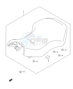 LT-A500X(Z) drawing SEAT (LT-A500XL2 P17)