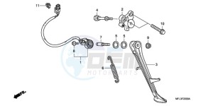 CBR1000RA9 E / ABS MKH REP drawing STAND