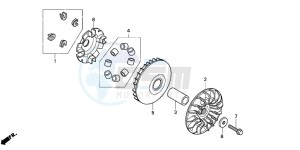 FJS600A SILVER WING drawing DRIVE FACE