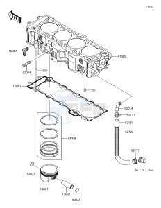 JET SKI ULTRA 310R JT1500NGF EU drawing Cylinder/Piston(s)