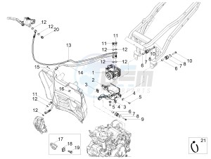 RS 125 4T E4 ABS (EMEA) drawing ABS Brake system