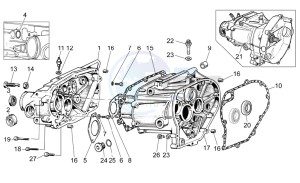 V7 Classic 750 drawing Transmission cage