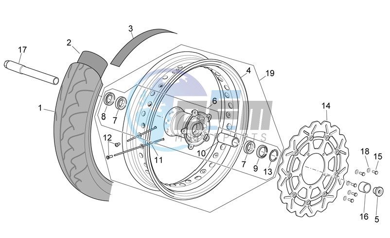 Front wheel II