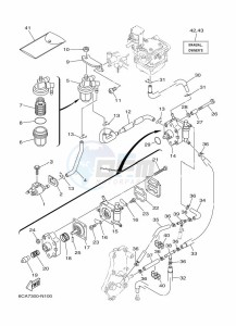 F15CMHL drawing CARBURETOR