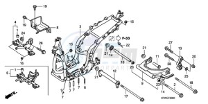 SH300A9 France - (F / ABS CMF) drawing FRAME BODY