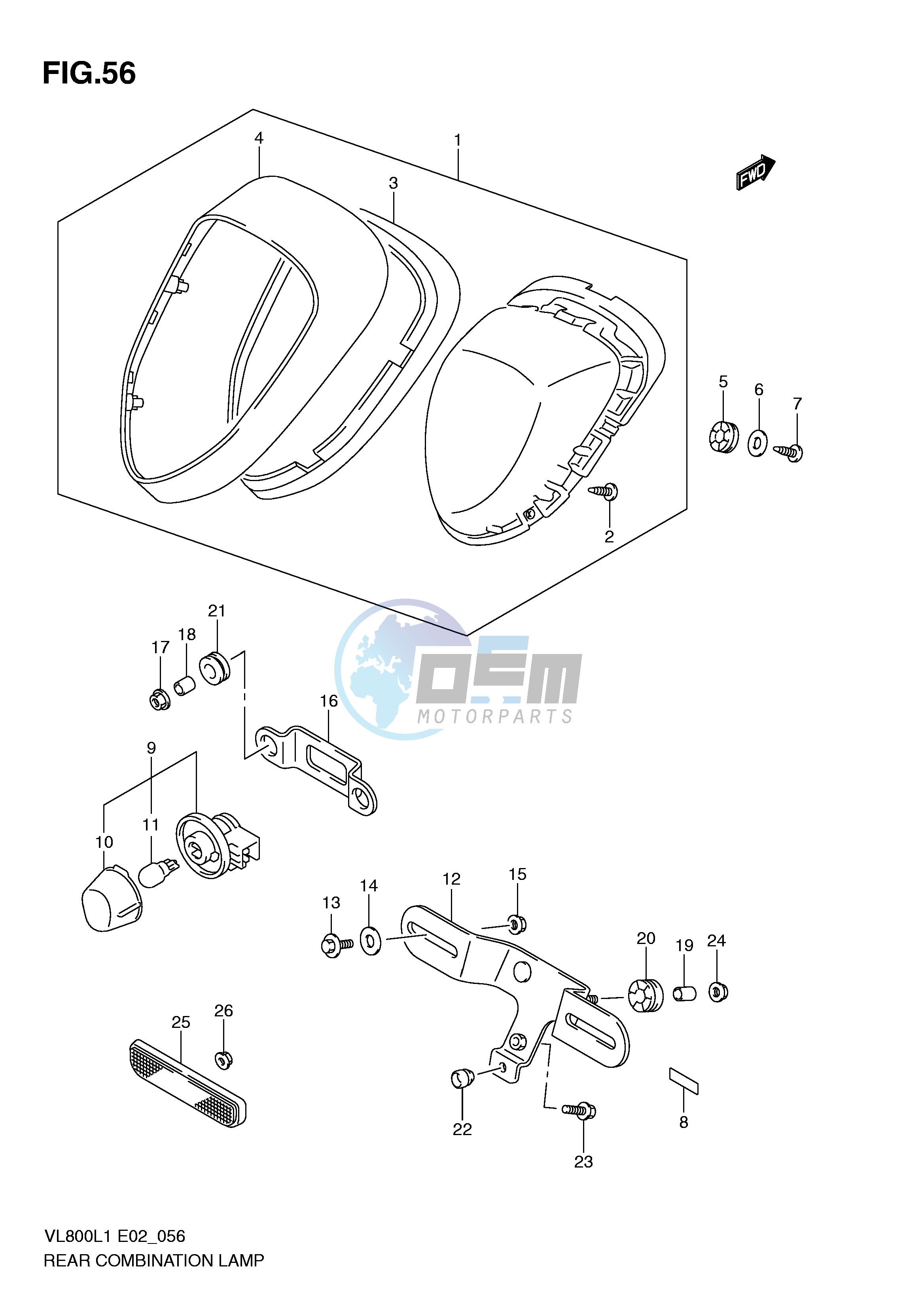 REAR COMBINATION LAMP