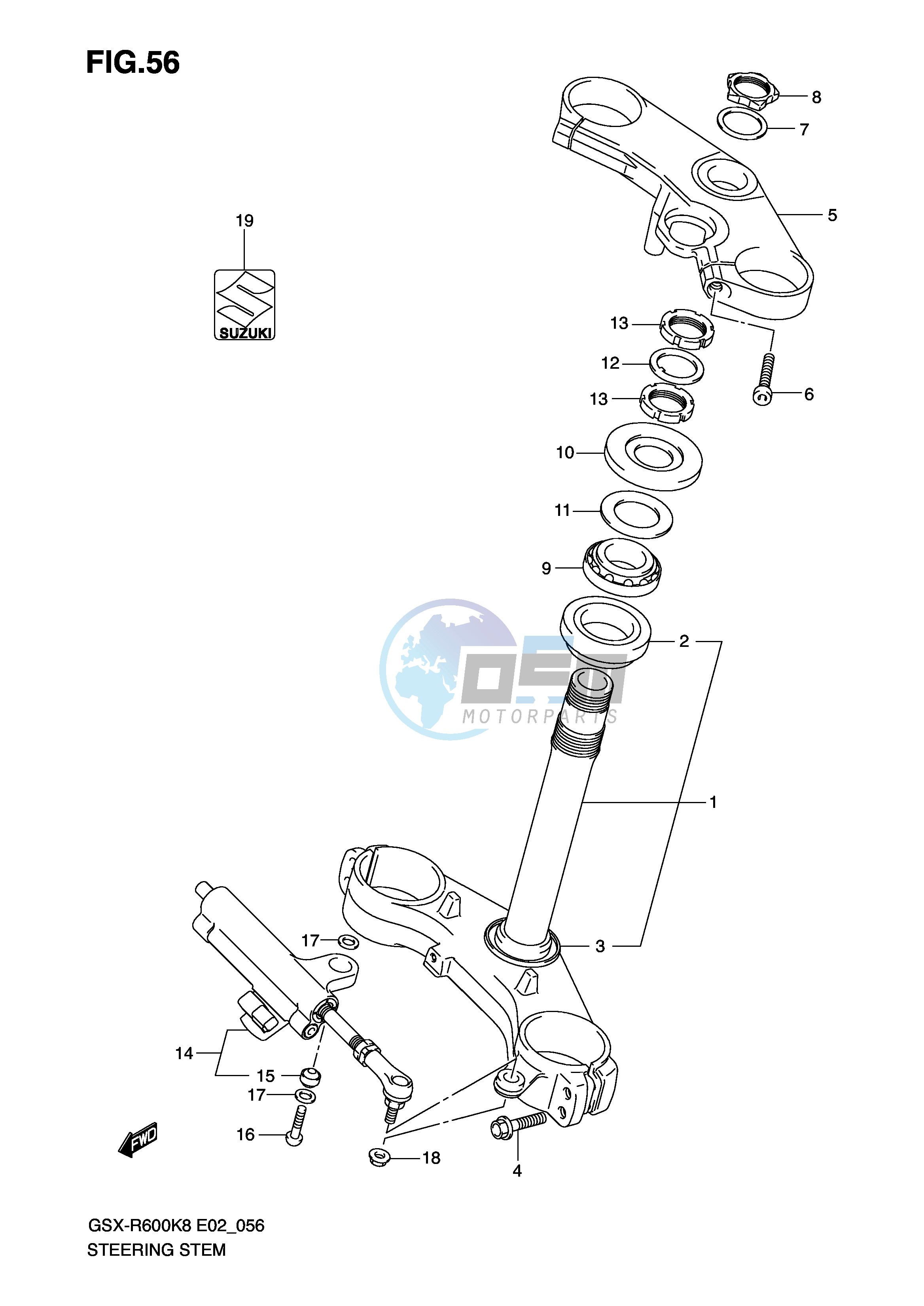 STEERING STEM