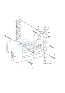 DF 40 drawing Inlet Manifold