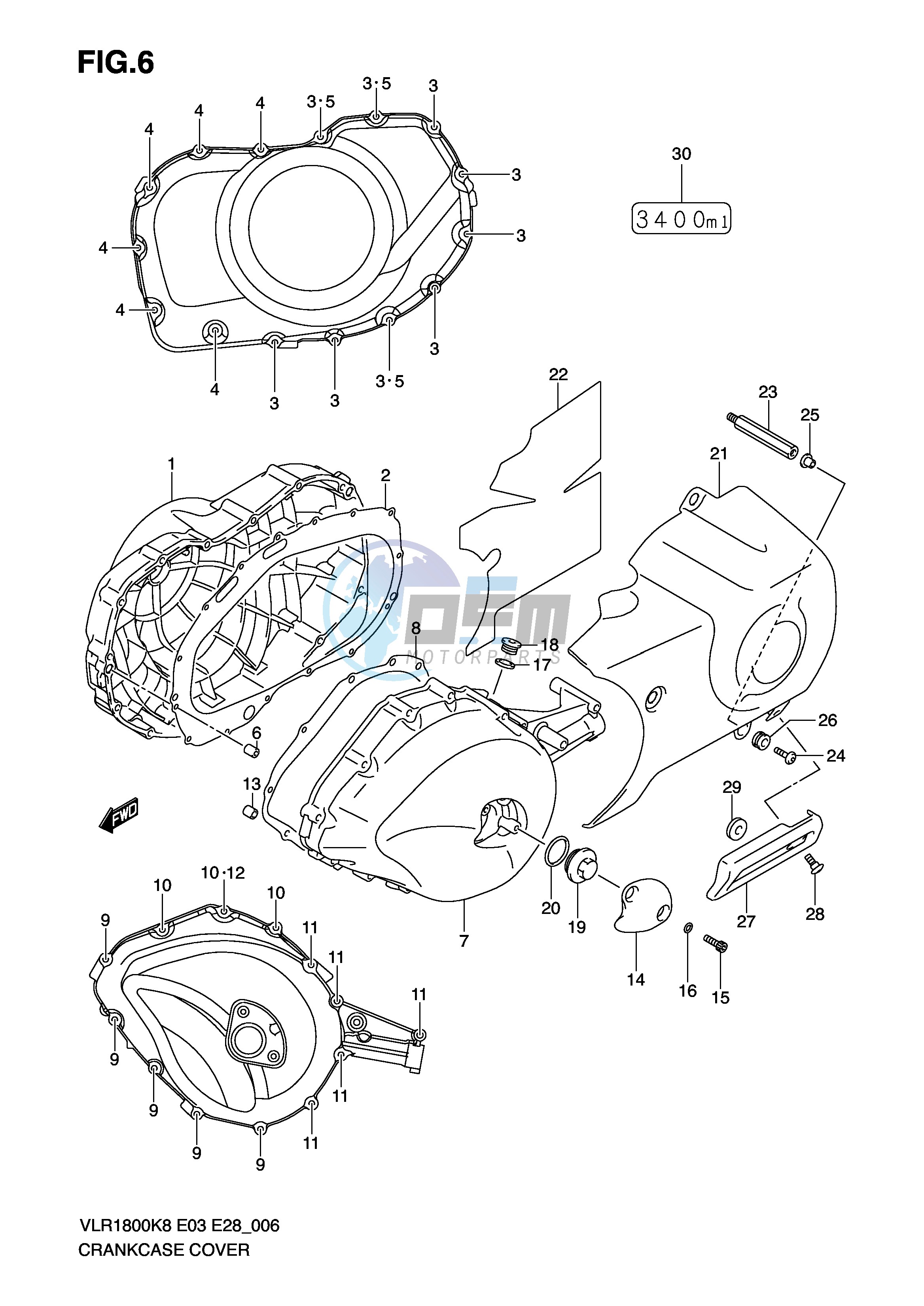 CRANKCASE COVER