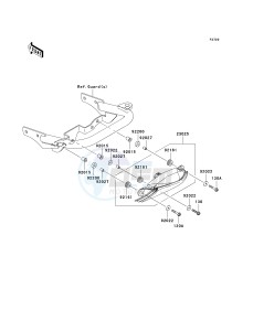 KSF 450 B [KFX450R MONSTER ENERGY] (B8F-B9FB) B8FA drawing TAILLIGHT-- S- -