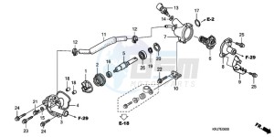 FES1509 Europe Direct - (ED / 2ED) drawing WATER PUMP