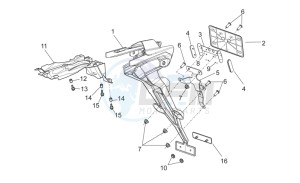 SXV 450 SXV 450-550 STREET LEGAL drawing Rear body II