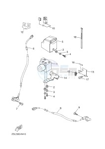 YP125RA (ABS) X-MAX 125 ABS (2DMG 2DMG) drawing ELECTRICAL 3