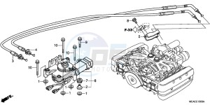 GL1800F GoldWing - GL1800-F 2ED - (2ED) drawing REVERSE SHIFT ACTUATOR