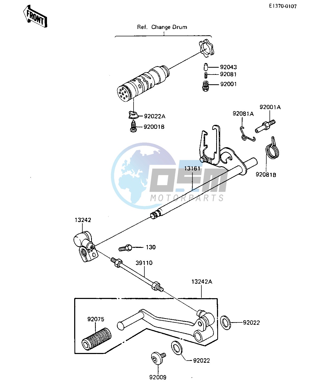 GEAR CHANGE MECHANISM