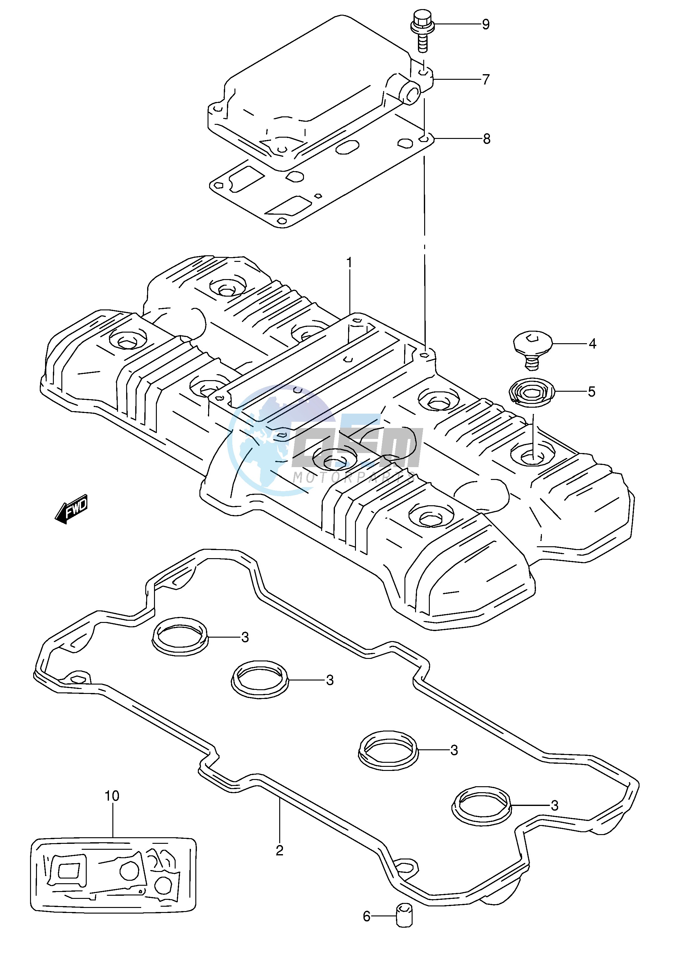 CYLINDER HEAD COVER