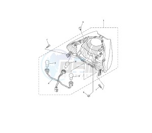 XP T-MAX 500 drawing TAILLIGHT