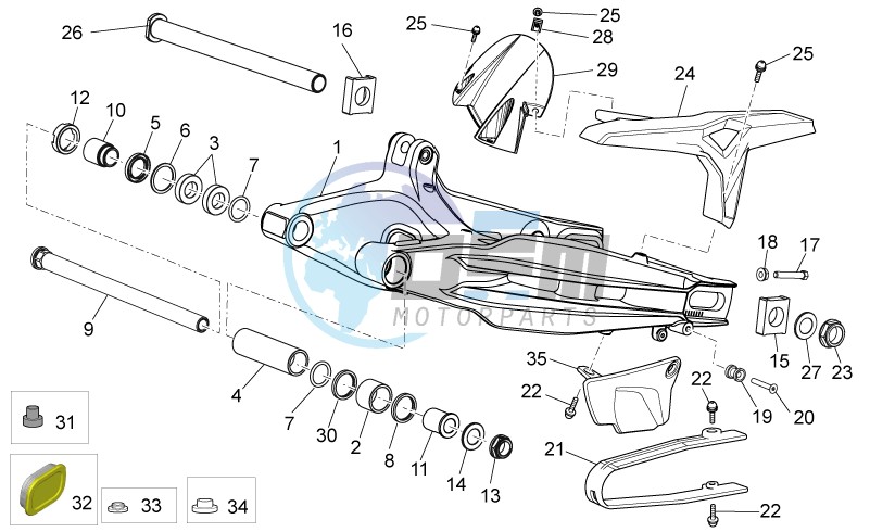 Swing arm