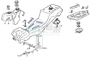 GPR 50 drawing Fuel Tank