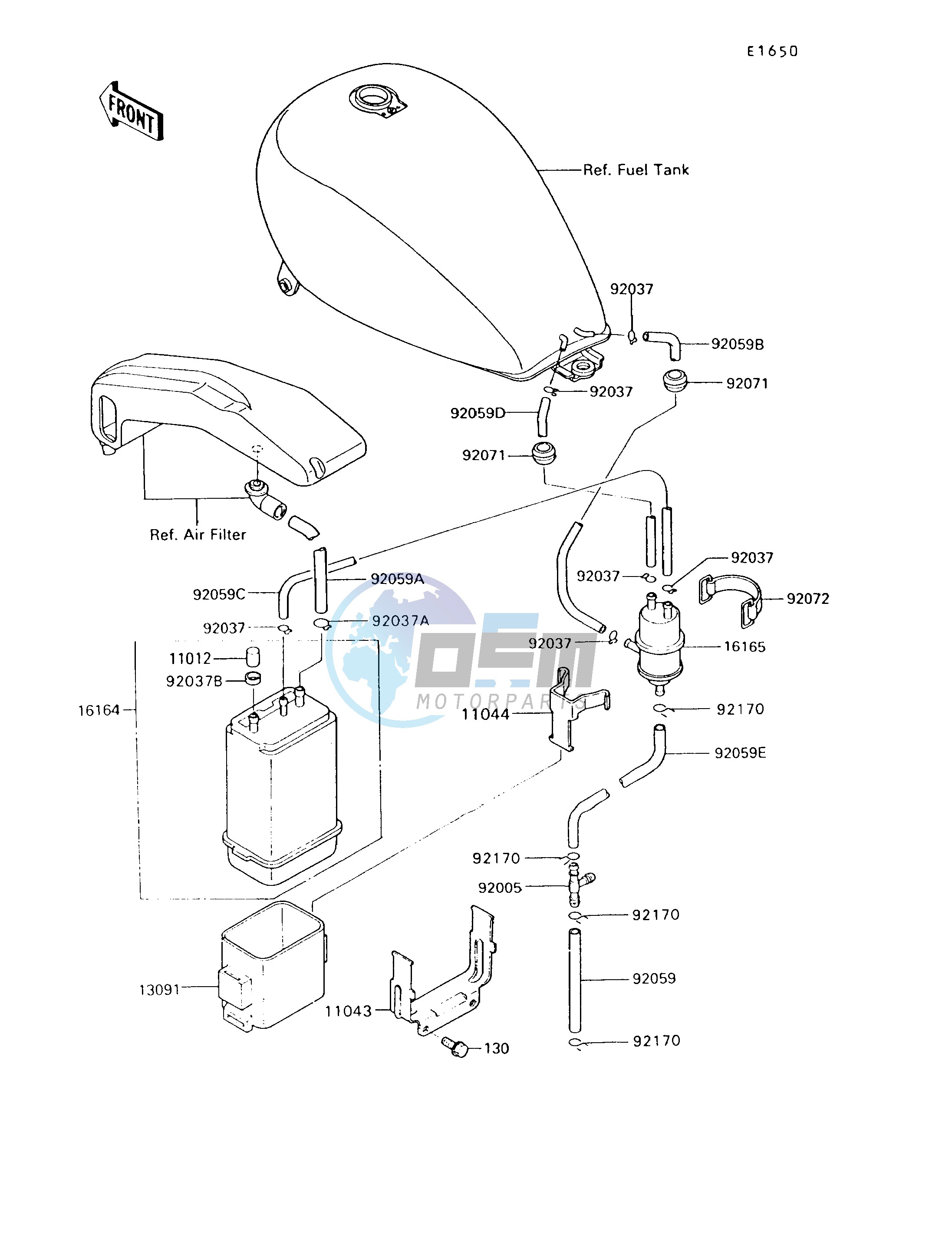 FUEL EVAPORATIVE SYSTEM