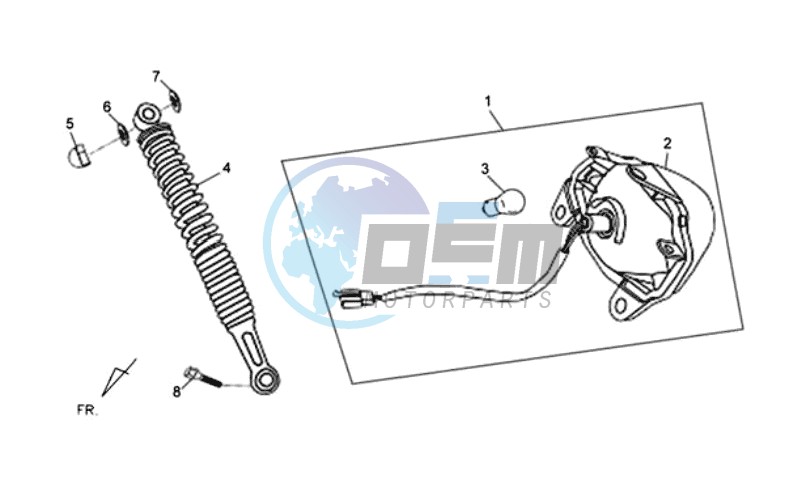 TAIL LIGHT - REAR SUSPENSION