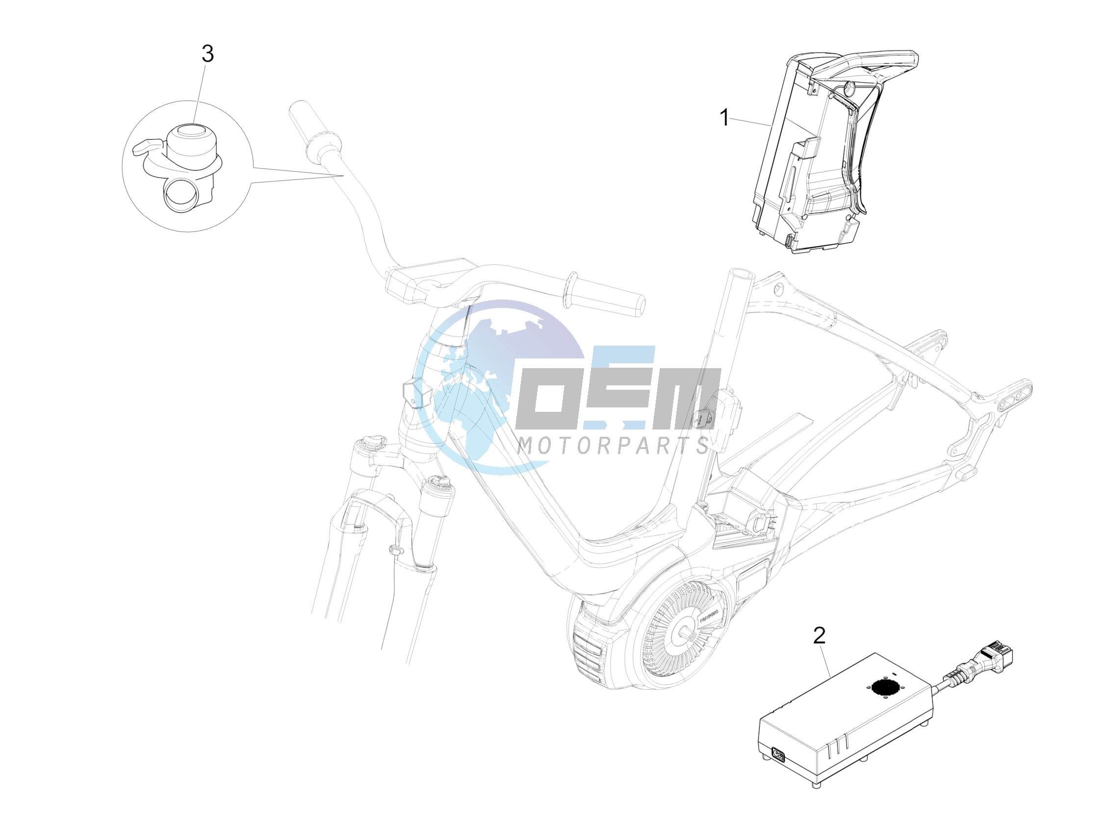 Remote control switches - Battery - Horn