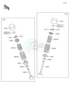 JET SKI STX-15F JT1500AGF EU drawing Valve(s)