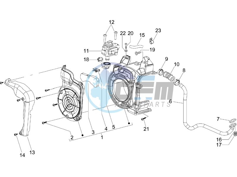 Secondairy air box