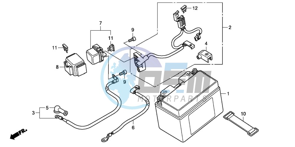 BATTERY (CBR1000RR6/7)