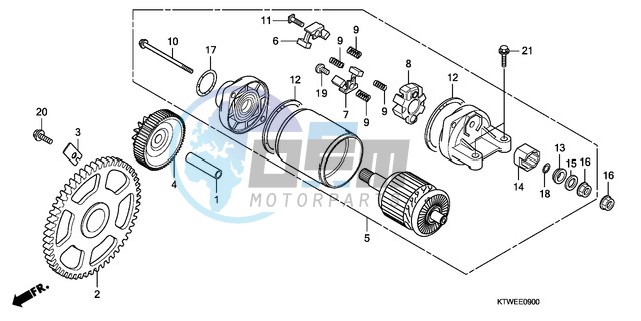 STARTING MOTOR