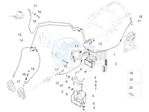 Eldorado 1400 1380 USA drawing ABS Brake system