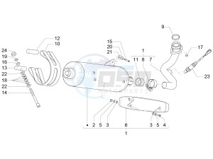 MP3 500 LT Business (EMEA) drawing Silencer