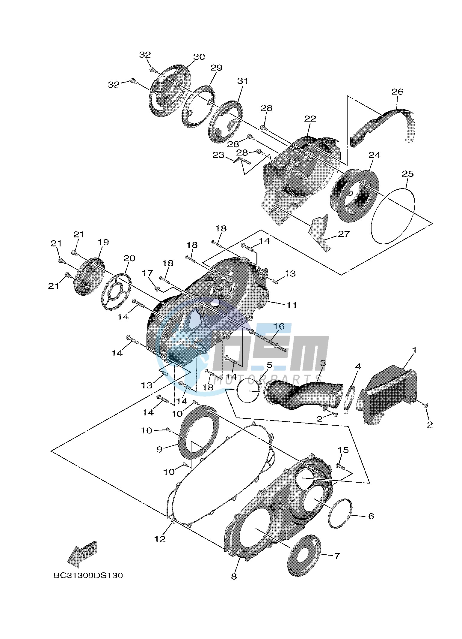 CRANKCASE COVER 2