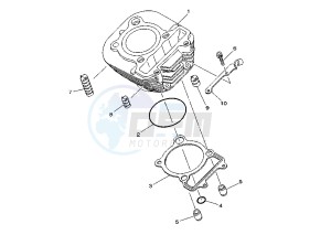 TW 125 drawing CYLINDER