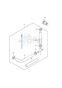 DF 70A drawing Water Pressure Sub Kit