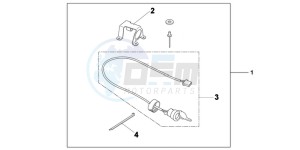 VFR1200XD CrossTourer - VFR1200X Dual Clutch 2ED - (2ED) drawing 12V DC SOCKET